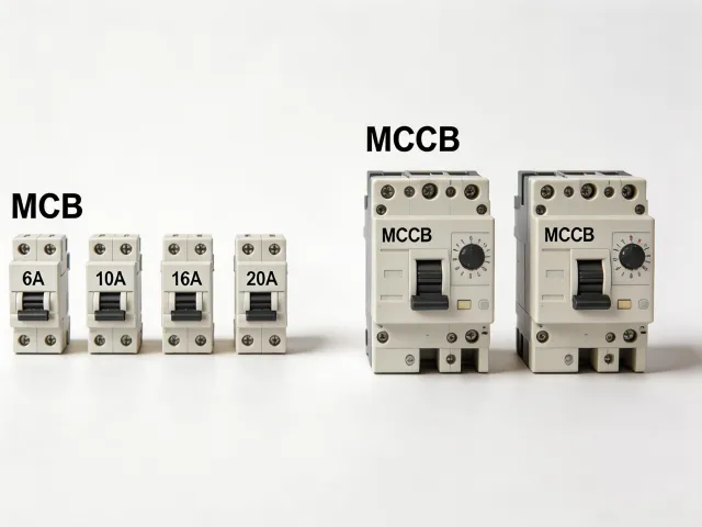Eaton Circuit Breaker product lineup including MCB, MCCB and RCD devices